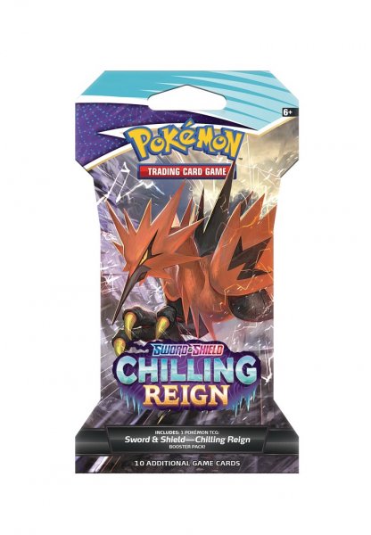 Sword & Shield 6 Chilling Reign - Sleeved Booster Pokemon - Englisch