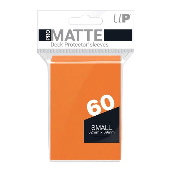 Ultra Pro Kartenhüllen - Matte Orange (60) - Japanische Größe