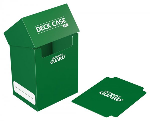 Ultimate Guard Deck Case 80+ Grün mit Kartentrenner