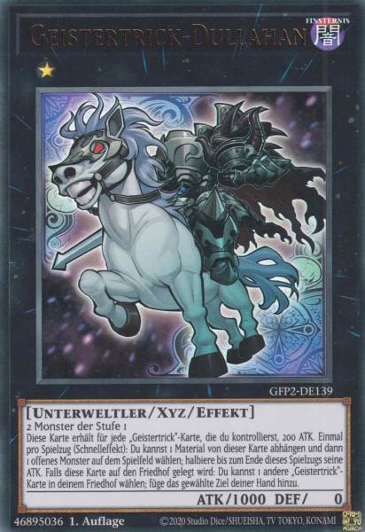 Geistertrick-Dullahan GFP2-DE139 ist in Ultra Rare Yu-Gi-Oh Karte aus Ghosts from the Past The 2nd Haunting 1.Auflage
