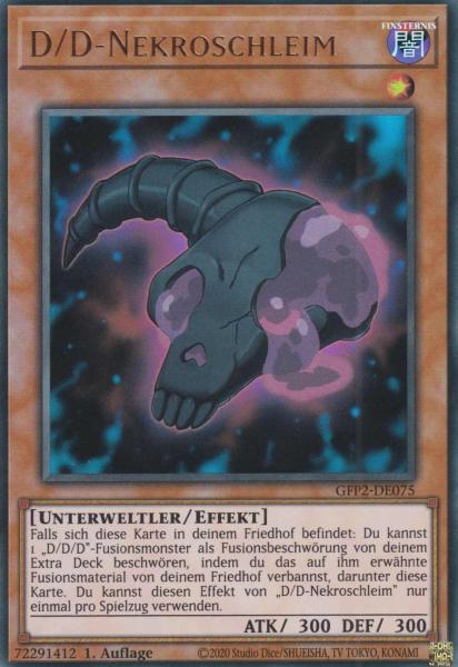 D/D-Nekroschleim GFP2-DE075 ist in Ultra Rare Yu-Gi-Oh Karte aus Ghosts from the Past The 2nd Haunting 1.Auflage
