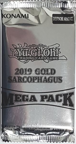 Mega Tin Booster 2019 Gold Sarcophagus - Deutsch Yu-Gi-Oh!