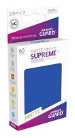 Ultimate Guard Supreme UX Kartenhüllen Japanische Größe Matt Blau (60)