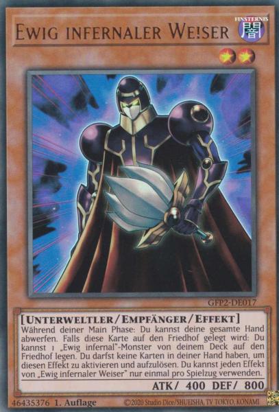Ewig infernaler Weiser GFP2-DE017 ist in Ultra Rare Yu-Gi-Oh Karte aus Ghosts from the Past The 2nd Haunting 1.Auflage
